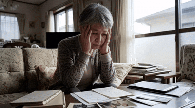 物忘れに悩む佐藤さん